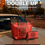"Tajimom" Leather Tote Bag Deal