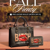 "Teyana" Leather Handbag Deal