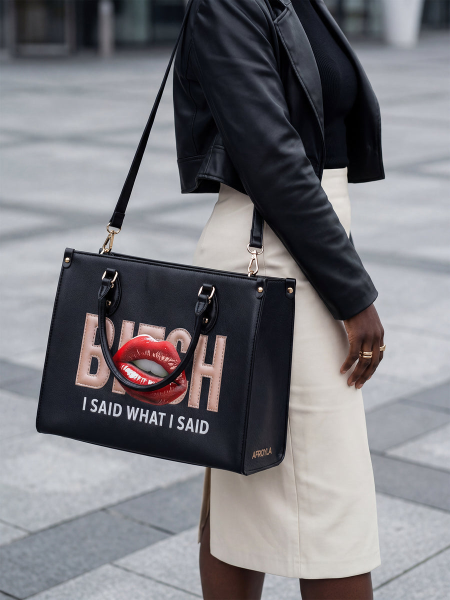 "Teyana" Leather Handbag