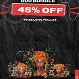 "Thundara" The Signature Duo Bundle - Small Leather Handbag