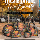 "Thundara" The Signature Trio Bundle - Small Leather Handbag