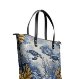 "Nereid" Leather Tote Bag