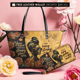 "Siyanda" Strong Leather Tote Bag Deal