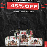 "Zanira" The Signature Duo Bundle - Small Leather Handbag