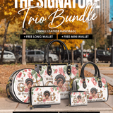 "Zanira" The Signature Trio Bundle - Small Leather Handbag