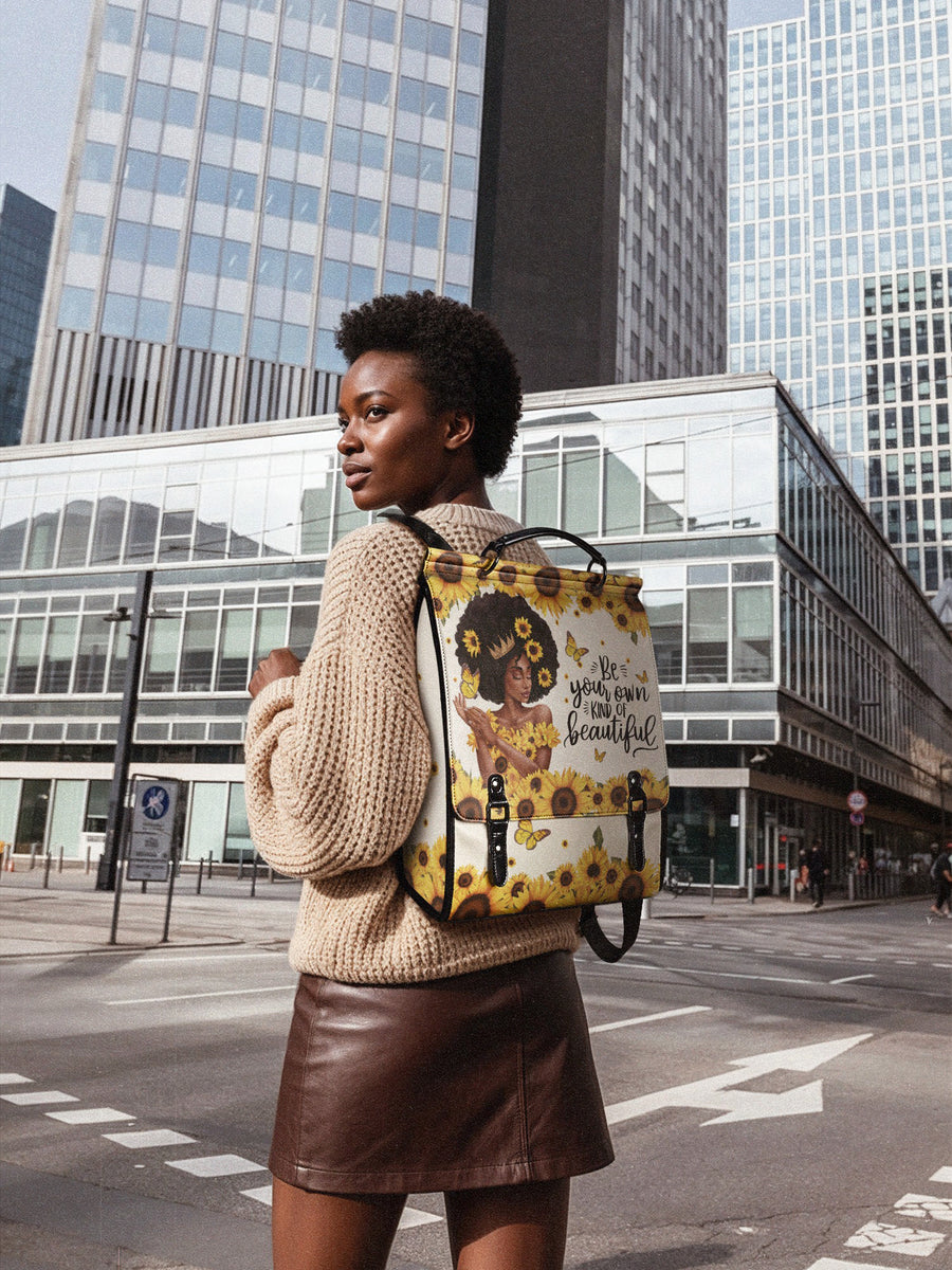 "Zuriya" Leather Backpack